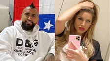 La publicación de Arturo Vidal mientras Marité Matus y Camilo Huerta se casaban