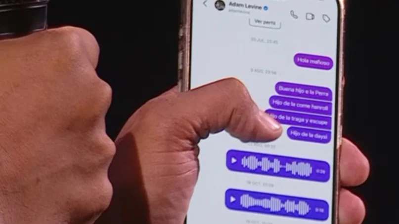 Adam Levine desactiva mensajes en Instagram tras broma de Pedro Ruminot en Viña 2025