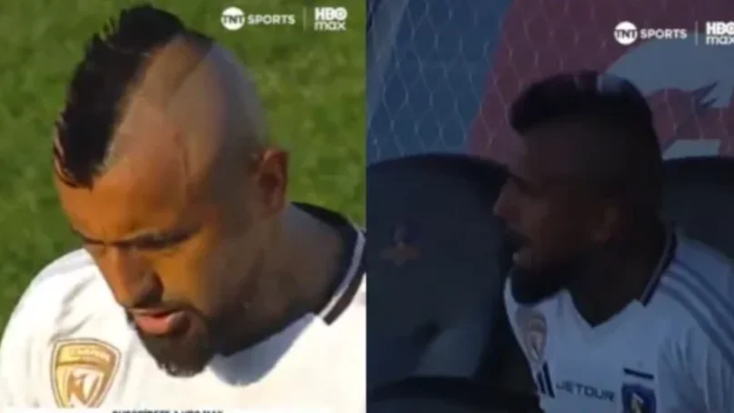 Viral: la furiosa reacción de Arturo Vidal tras ser reemplazado en Colo Colo