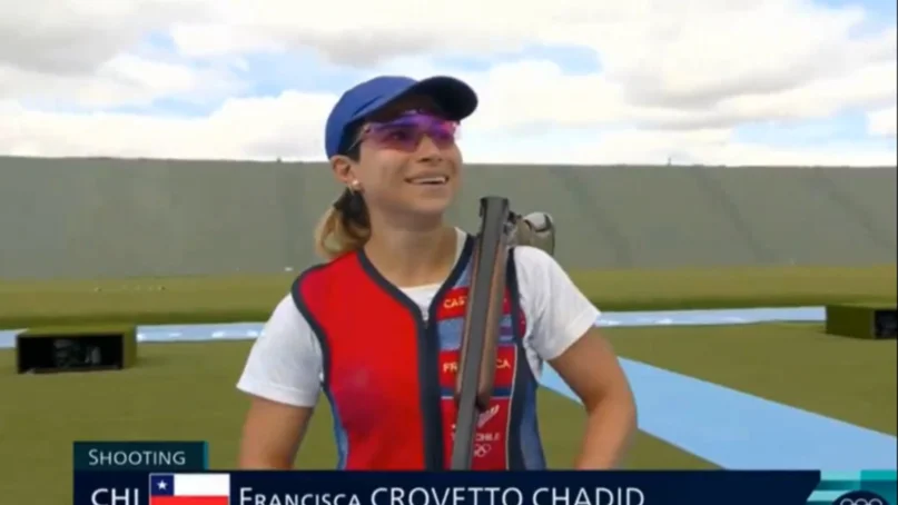 ¡Histórica! Francisca Crovetto gana medalla de oro para Chile en París 2024