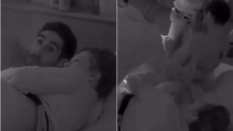 "Gran Hermano" pidió el consentimiento: Michelle Carvalho y Pedro Astorga protagonizan hilarante momento