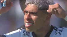 Así fue la emotiva celebración de Carlos Palacios tras anotar para Colo Colo